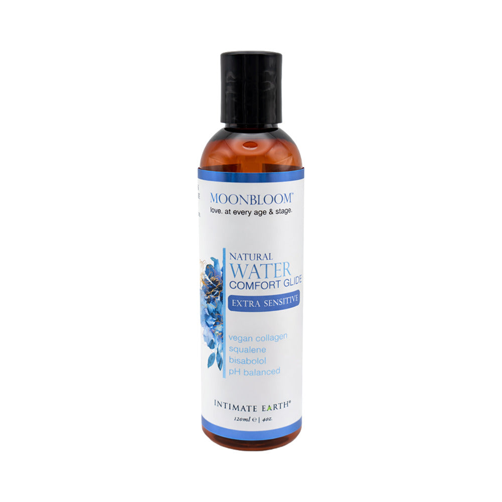 INTIMATE EARTH - MOONBLOOM WATER COMFORT GLIDE 4 OZ.