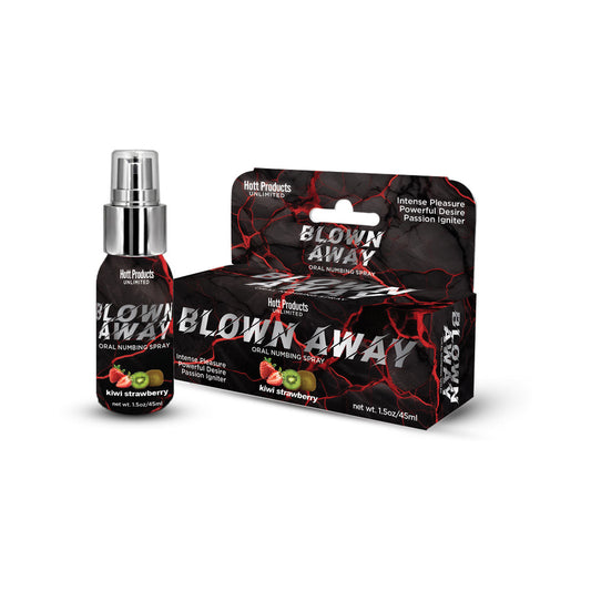 HOTT PRODUCTS - BLOWN AWAY  NUMBING SPRAY KIWI STRAWBERRY 1.5 OZ.