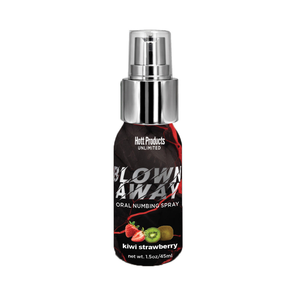HOTT PRODUCTS - BLOWN AWAY  NUMBING SPRAY KIWI STRAWBERRY 1.5 OZ.