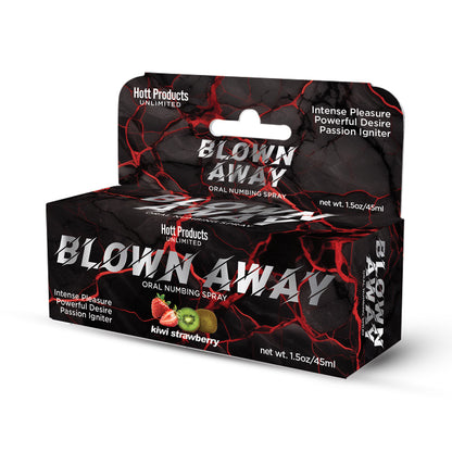 HOTT PRODUCTS - BLOWN AWAY  NUMBING SPRAY KIWI STRAWBERRY 1.5 OZ.