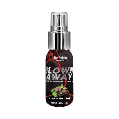 HOTT PRODUCTS - BLOWN AWAY NUMBING SPRAY CHOCOLATE MINT 1.5 OZ.
