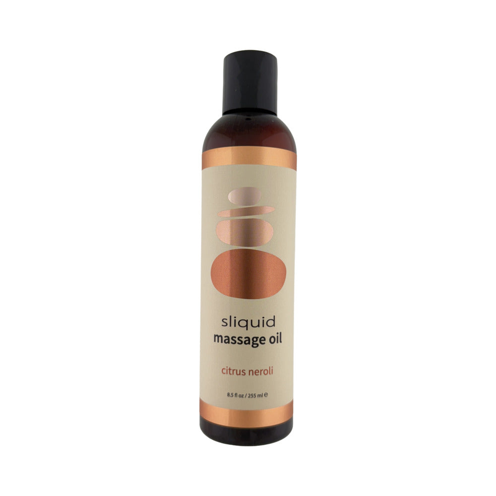 SLIQUID - MASSAGE OIL CITRUS NEROLI 8.5 OZ.