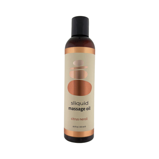 SLIQUID - MASSAGE OIL CITRUS NEROLI 8.5 OZ.