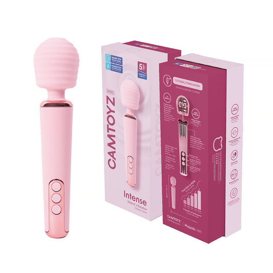 CAMTOYZ - PRO INTENSE WAND VIBRATOR WITH APP