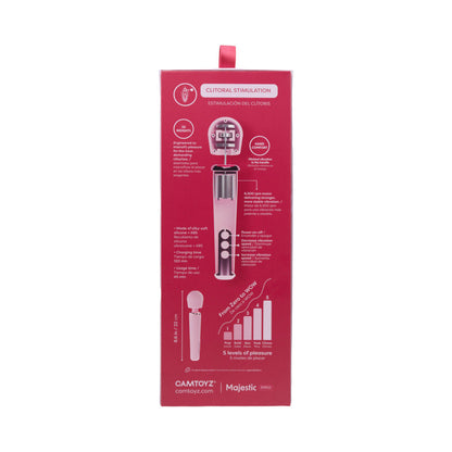 CAMTOYZ - PRO INTENSE WAND VIBRATOR WITH APP
