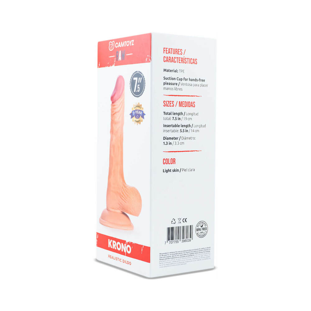 CAMTOYZ - RAW KRONO REALISTIC DILDO