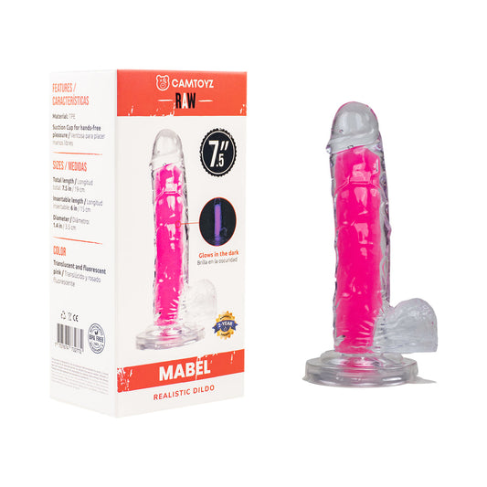 CAMTOYZ - RAW MABEL REALISTIC DILDO