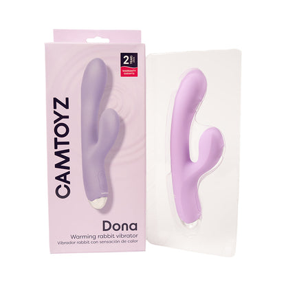 CAMTOYZ - MAJESTIC DONA WARMING RABBIT VIBRATOR