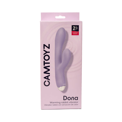 CAMTOYZ - MAJESTIC DONA WARMING RABBIT VIBRATOR