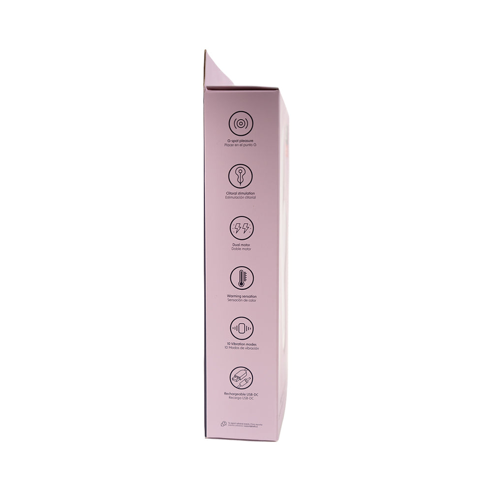 CAMTOYZ - MAJESTIC DONA WARMING RABBIT VIBRATOR