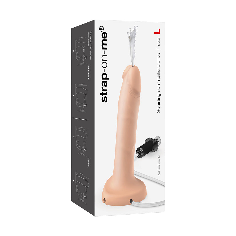 LOVELY PLANET - STRAP ON ME SQUIRTING CUM REALISTIC DILDO LARGE