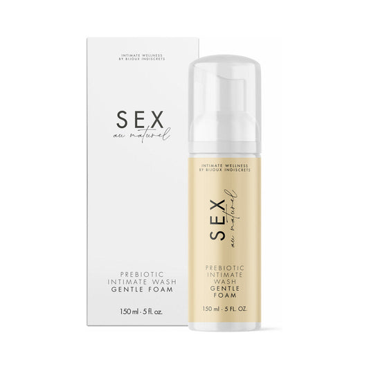 BIJOUX INDISCRETS - SEX AU NATUREL PREBIOTIC INTIMATE GEL WITH FOAM 150 ML