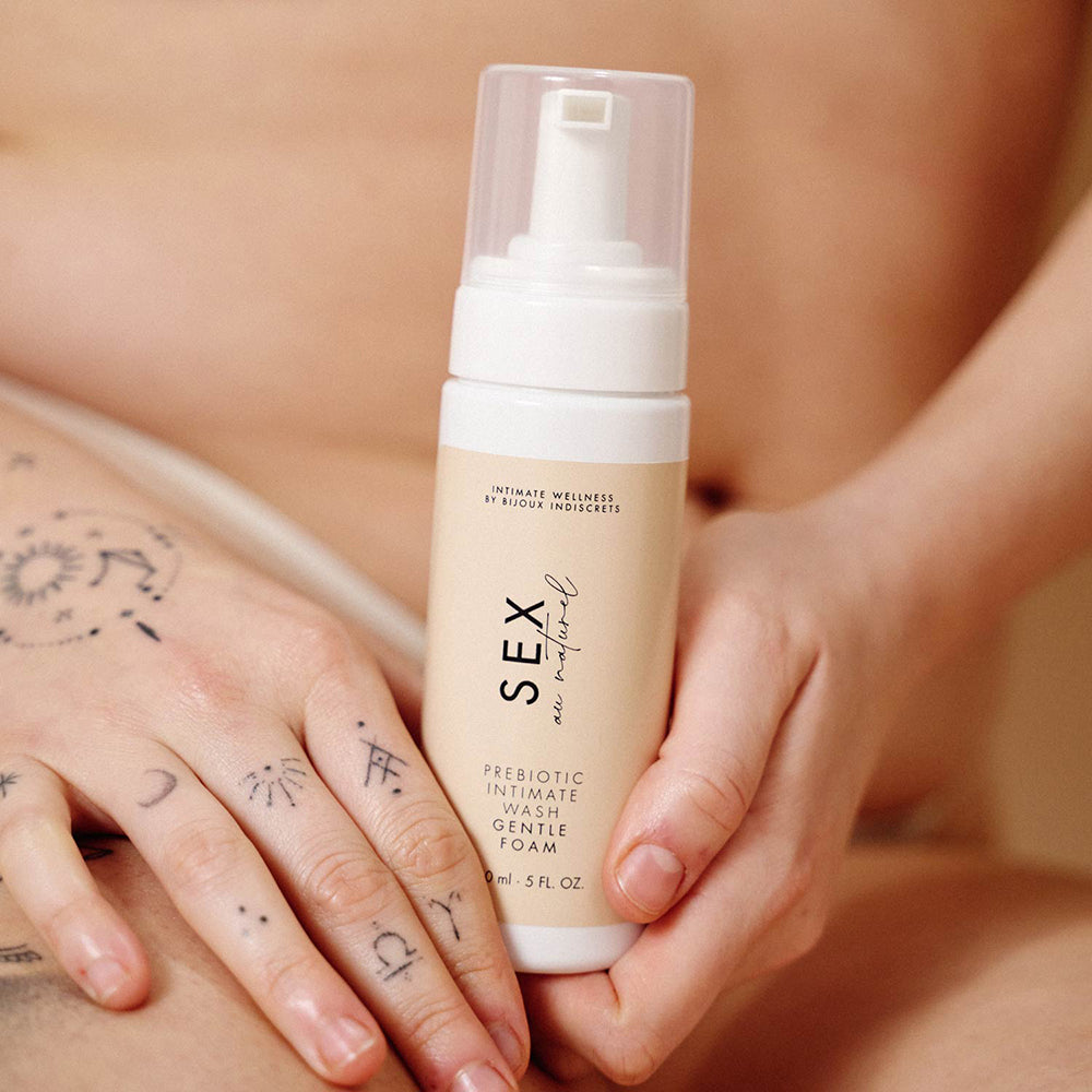 BIJOUX INDISCRETS - SEX AU NATUREL PREBIOTIC INTIMATE WASH GENTLE FOAM