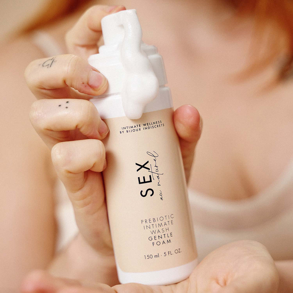 BIJOUX INDISCRETS - SEX AU NATUREL PREBIOTIC INTIMATE GEL WITH FOAM 150 ML