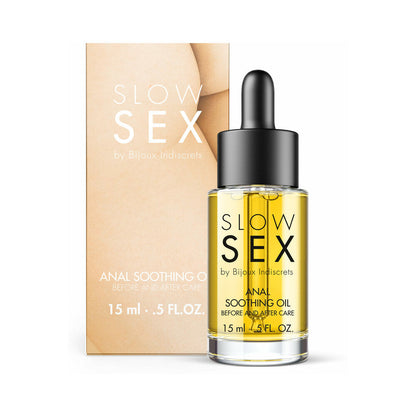 BIJOUX INDISCRETS - SLOW SEX ANAL SOOTHING OIL BEFORE AND AFTER CARE