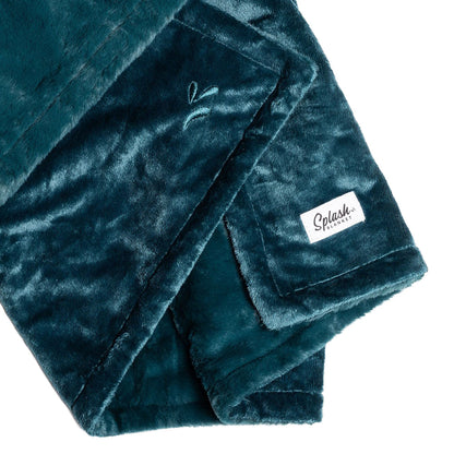 SPLASH BLANKET - FURLUSH MEDIUM EMERALD GREEN