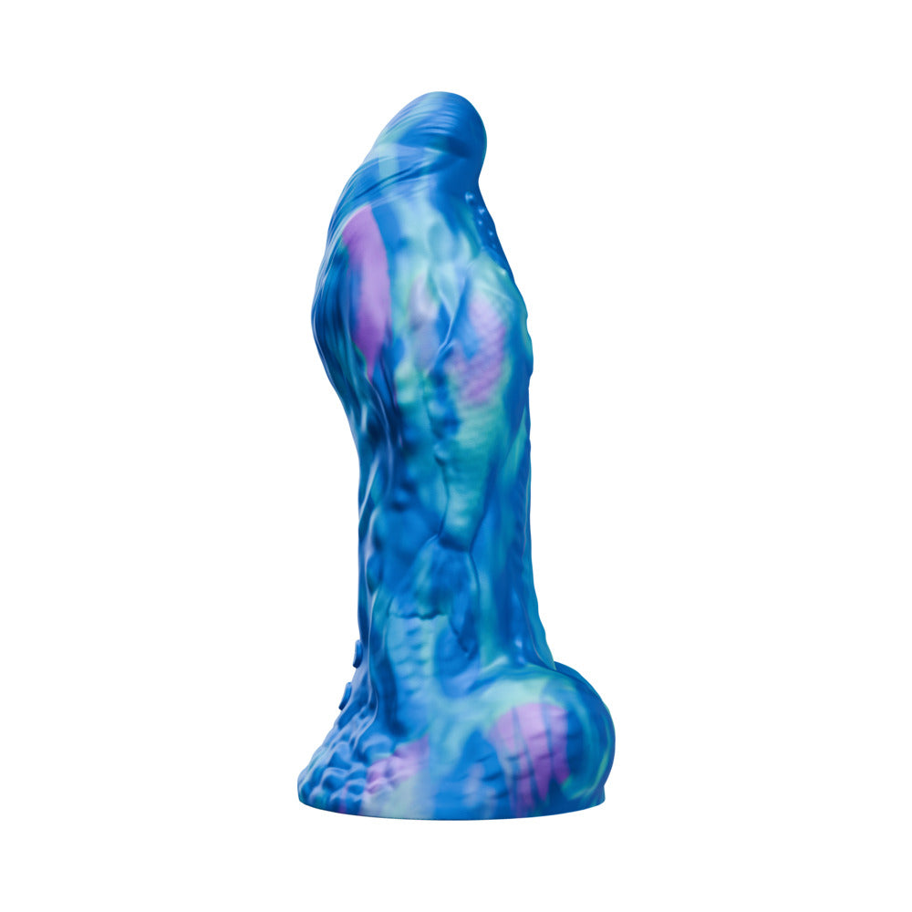 TENTRA - MARINUS SEA BEAST VIBRATING DILDO BLUE