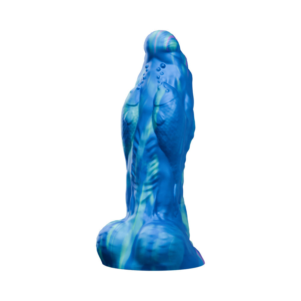 TENTRA - MARINUS SEA BEAST VIBRATING DILDO BLUE