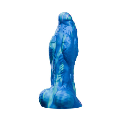 TENTRA - MARINUS SEA BEAST VIBRATING DILDO BLUE
