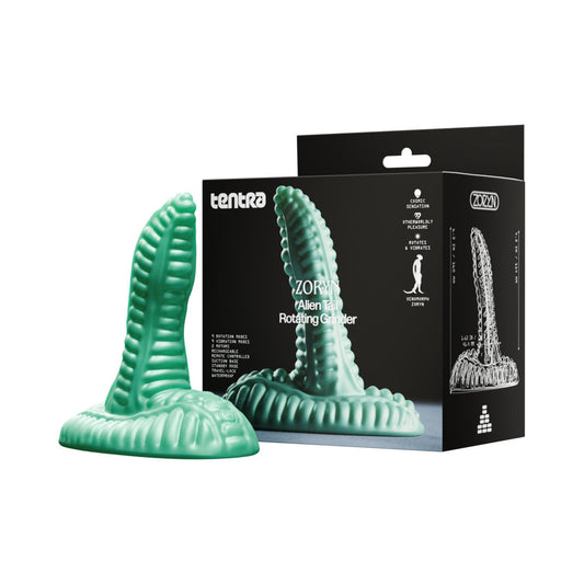 TENTRA - ZORYN ALIEN TAIL ROTATING GRINDER GREEN