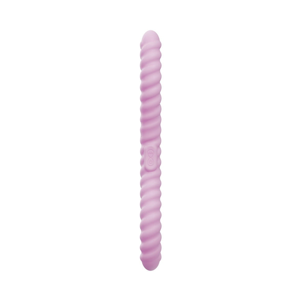 TENTRA - COR UNICORN HORN DOUBLE-ENDED VIBRATING DILDO PINK