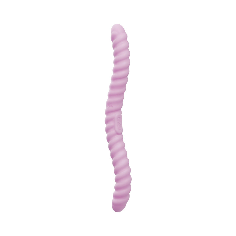 TENTRA - COR UNICORN HORN DOUBLE-ENDED VIBRATING DILDO PINK