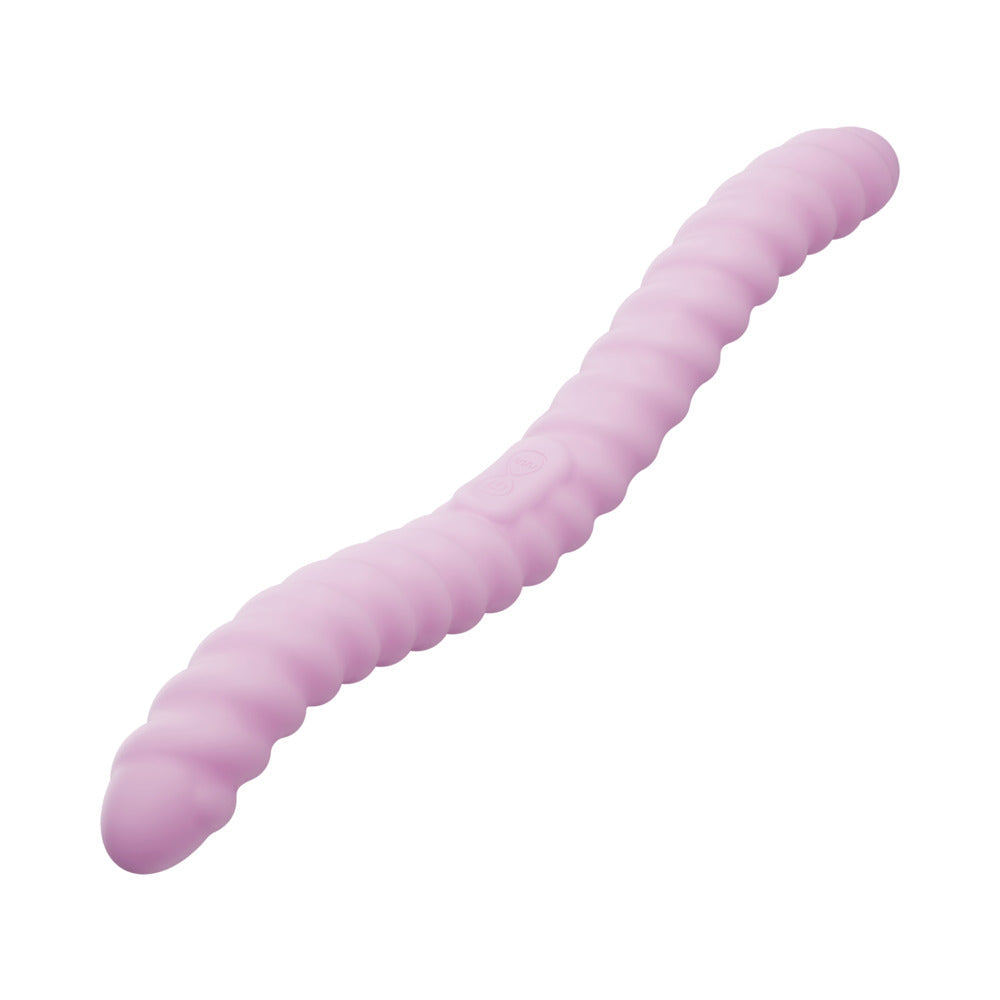 TENTRA - COR UNICORN HORN DOUBLE-ENDED VIBRATING DILDO PINK