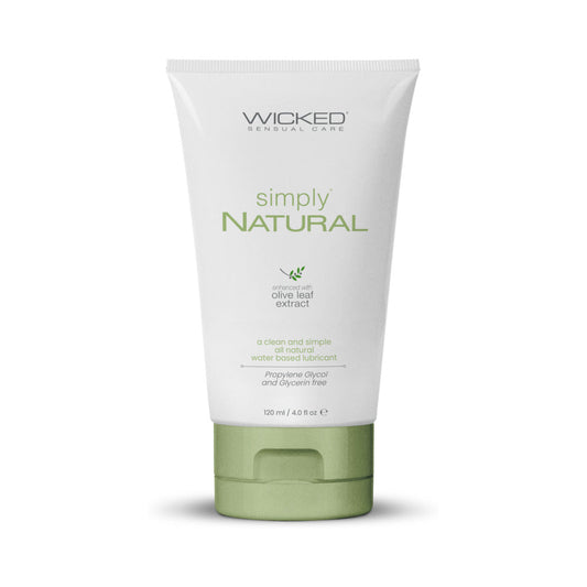 WICKED - SIMPLY NATURAL AQUA ENHANCED WITH OLIVE LEAF EXTRACT 4OZ