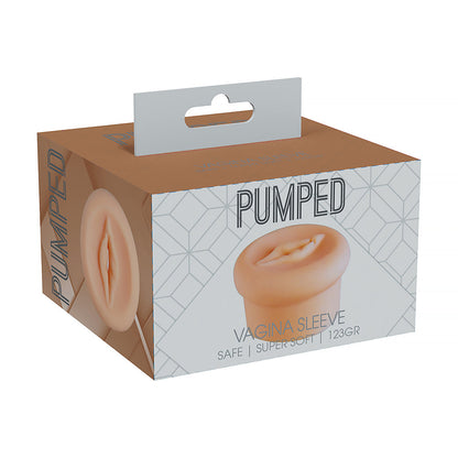 SHOTS - PUMPED VAGINA PUMP SLEEVE 123 GR BEIGE