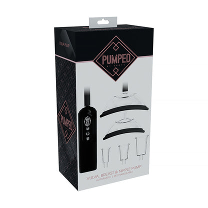 SHOTS - PUMPED AUTOMATIC RECHARGEABLE VULVA BREAST & NIPPLE PUMP