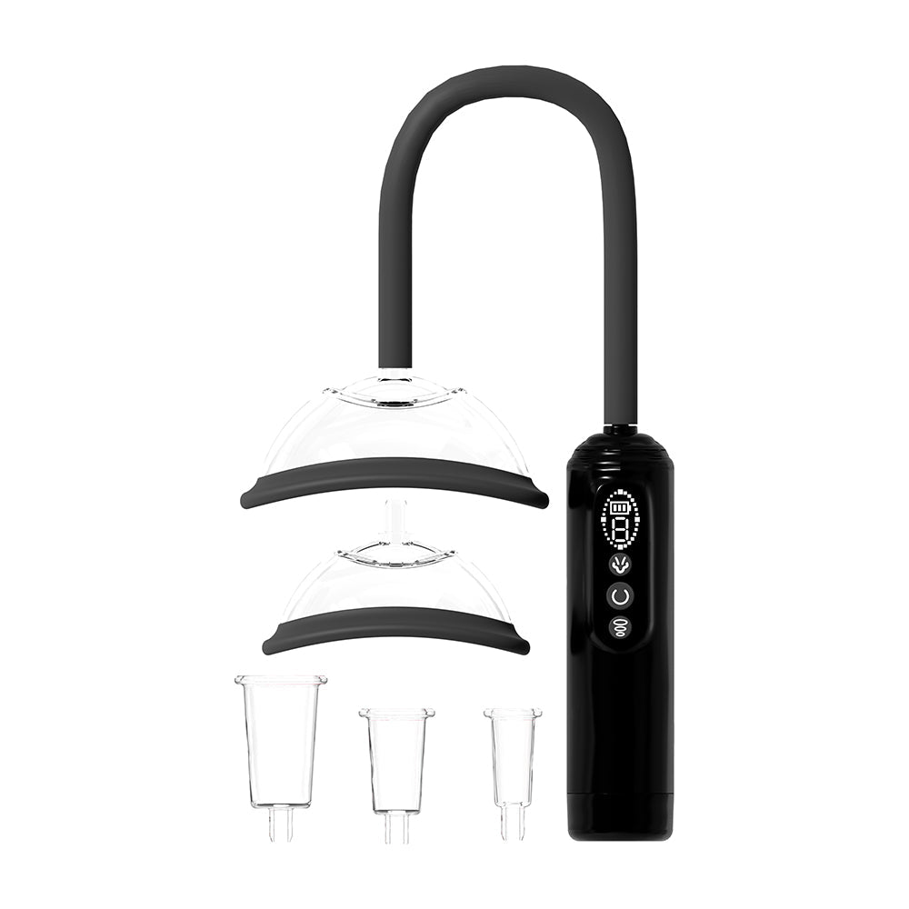 SHOTS - PUMPED AUTOMATIC RECHARGEABLE VULVA BREAST & NIPPLE PUMP
