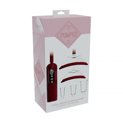 SHOTS - PUMPED AUTOMATIC RECHARGEABLE VULVA BREAST & NIPPLE PUMP