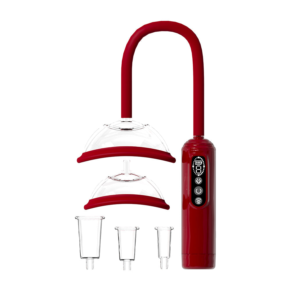 SHOTS - PUMPED AUTOMATIC RECHARGEABLE VULVA BREAST & NIPPLE PUMP