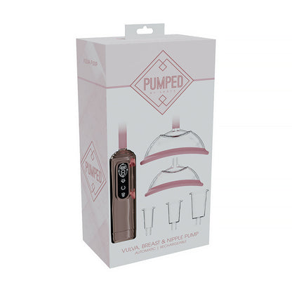 SHOTS - PUMPED AUTOMATIC RECHARGEABLE VULVA BREAST & NIPPLE PUMP
