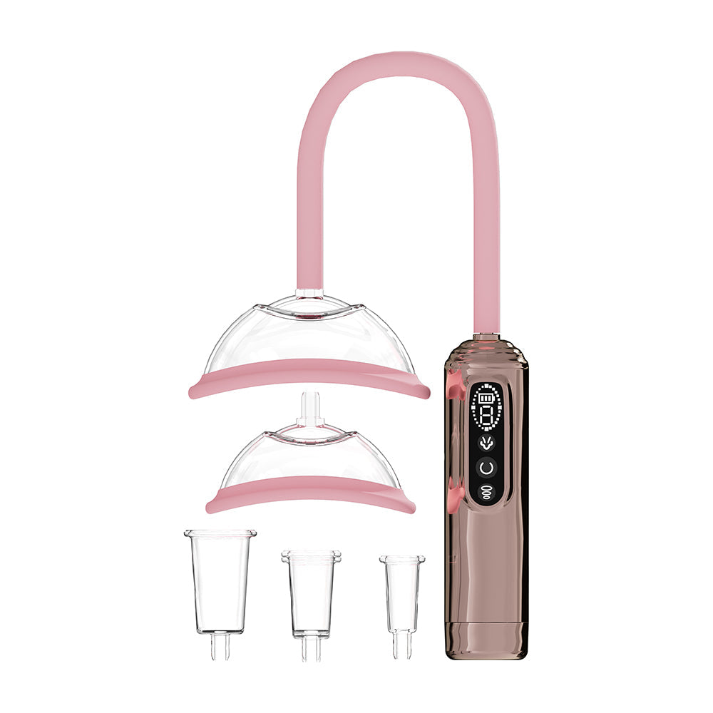 SHOTS - PUMPED AUTOMATIC RECHARGEABLE VULVA BREAST & NIPPLE PUMP