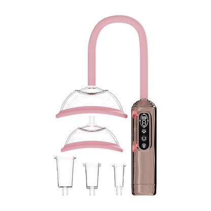 SHOTS - PUMPED AUTOMATIC RECHARGEABLE VULVA BREAST & NIPPLE PUMP
