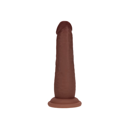 SHOTS - REALROCK SLIDING SKIN DUAL DENSITY SILICONE DILDO 6 IN.