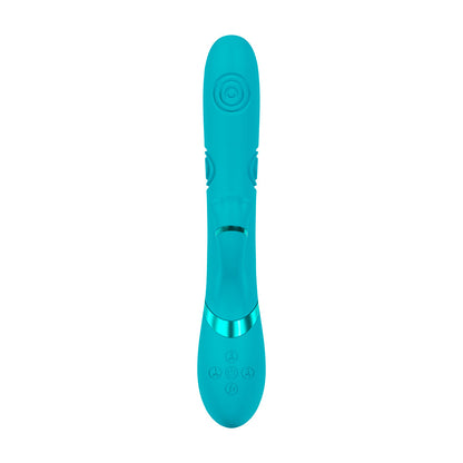 SHOTS - VIVE FIORE RECHARGEABLE G SPOT AIR WAVE AND TAPPING FLARED CLIT STIMULATOR