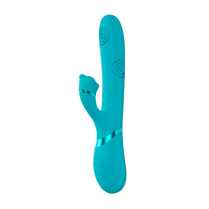 SHOTS - VIVE FIORE RECHARGEABLE G SPOT AIR WAVE AND TAPPING FLARED CLIT STIMULATOR