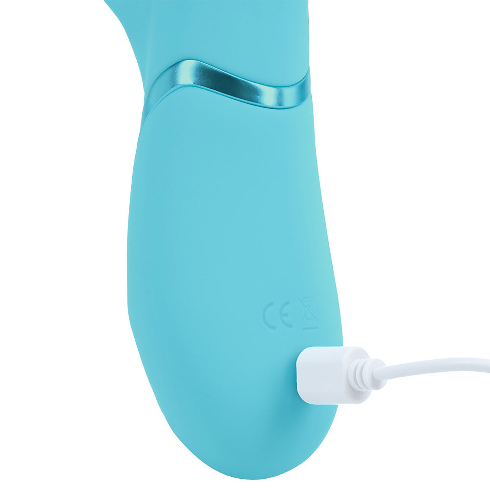 SHOTS - VIVE FIORE RECHARGEABLE G SPOT AIR WAVE AND TAPPING FLARED CLIT STIMULATOR