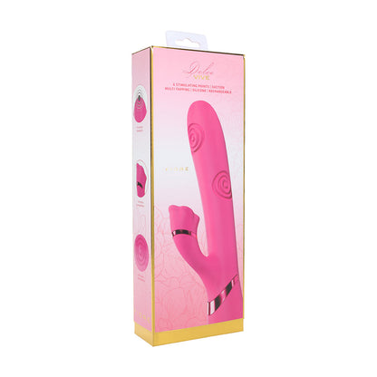 SHOTS - VIVE FIORE RECHARGEABLE G SPOT AIR WAVE AND TAPPING FLARED CLIT STIMULATOR