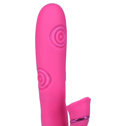 SHOTS - VIVE FIORE RECHARGEABLE G SPOT AIR WAVE AND TAPPING FLARED CLIT STIMULATOR