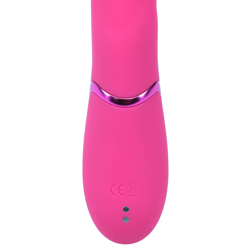 SHOTS - VIVE FIORE RECHARGEABLE G SPOT AIR WAVE AND TAPPING FLARED CLIT STIMULATOR