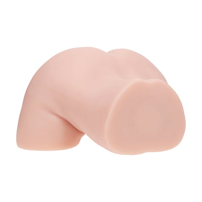 SHOTS - XKIN BODYFORMS VERA DAWN DUAL ENTRY VIBRATING MASTURBATOR BEIGE