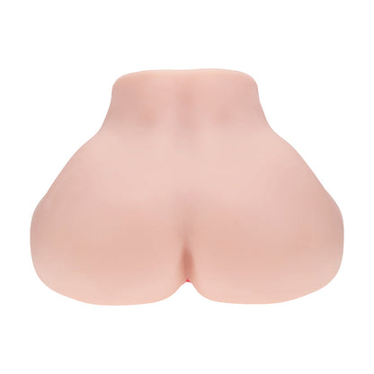 SHOTS - XKIN BODYFORMS VERA DAWN DUAL ENTRY VIBRATING MASTURBATOR BEIGE