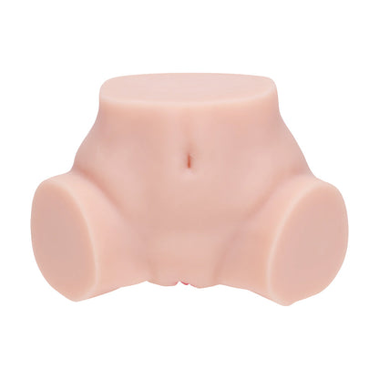 SHOTS - XKIN BODYFORMS IVY LANE DUAL ENTRY VIBRATING MASTURBATOR BEIGE