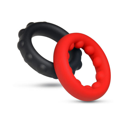 CURVE NOVELTIES - JOCK ENHANCERS WEIGHTED SILICONE C-RING SET