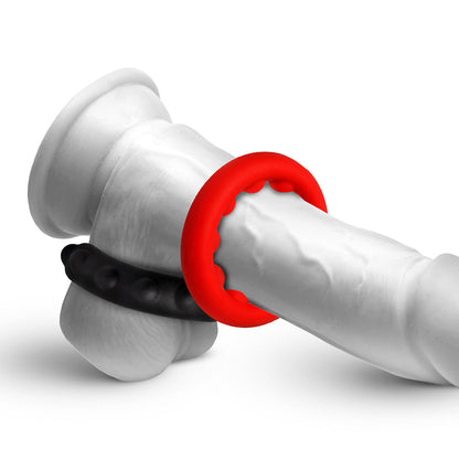 CURVE NOVELTIES - JOCK ENHANCERS WEIGHTED SILICONE C-RING SET