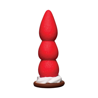 CURVE NOVELTIES - SIMPLY SWEET STRAWBERRY SWEET CREAM PREMIUM SILICONE DILDO