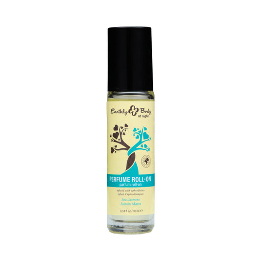 EARTHLY BODY - AT NIGHT APHRODISIAC ROLL-ON PERFUME SEA JASMINE 0.34 OZ.